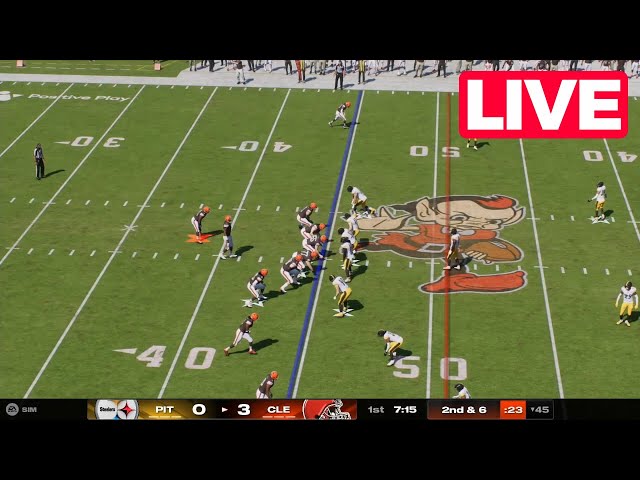 🔴LIVE NOW! Cleveland Browns vs. Pittsburgh Steelers | Week 12 Full Game - 2024 NFL 25 EN VIVO