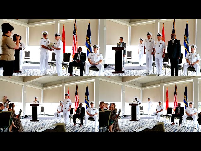 US Navy Salutes Senior Chief Master-at-Arms on Retirement After 30 Years