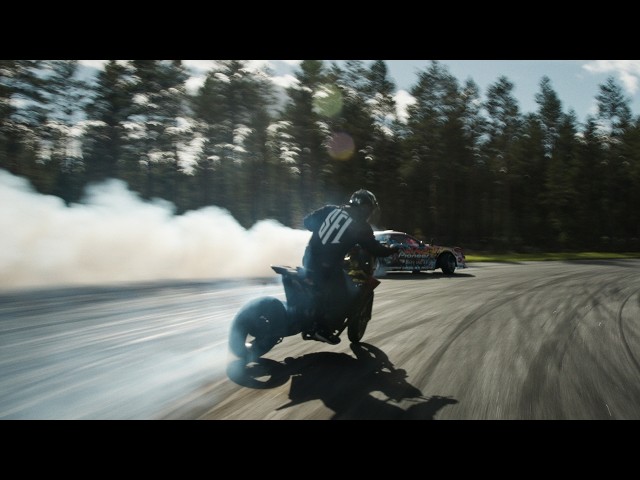 CAR vs BIKE Drift Battle