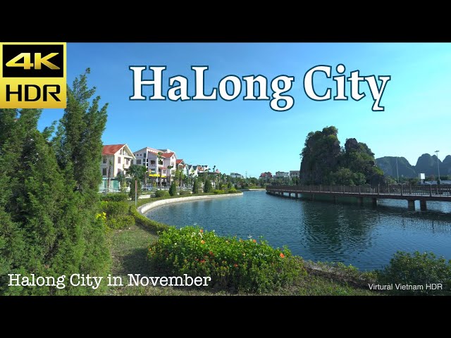 4K HDR | Halong City Uncovered: A Walking Tour of Vietnam's Coastal Gem