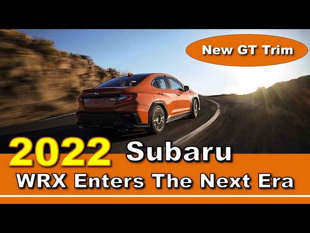 Introducing The All New 2022 Subaru WRX - Next Generation