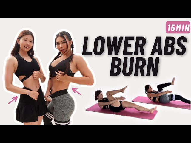 15 min Killer LOWER ABS Workout for Intense Belly Burn ft. @YuliaBaltschun