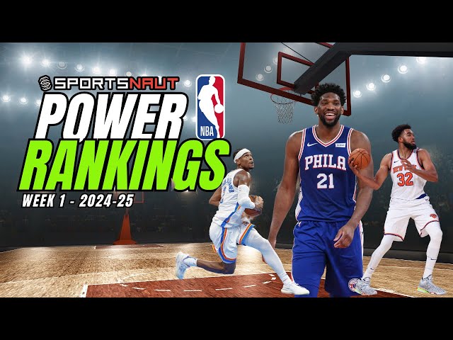 🚨 NBA Power Rankings Top 5 REVEALED: Will the Sixers and Celtics Dominate?