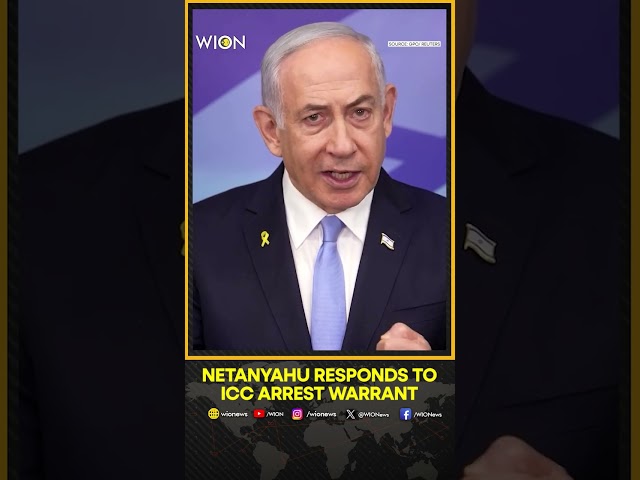 Israeli PM Netanyahu Denounces ICC Arrest Warrants As 'Antisemitic' | WION Shorts