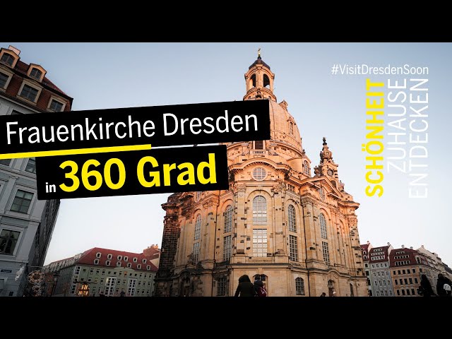 Durch die Frauenkirche Dresden - in 360°.