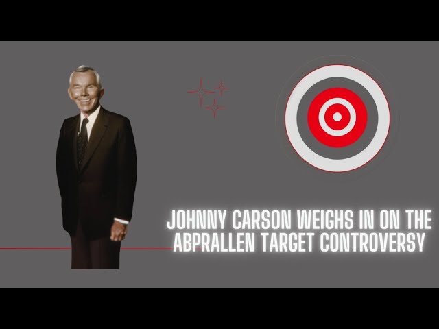 Johnny Carson Weighs in on the Abprallen Target Controversy