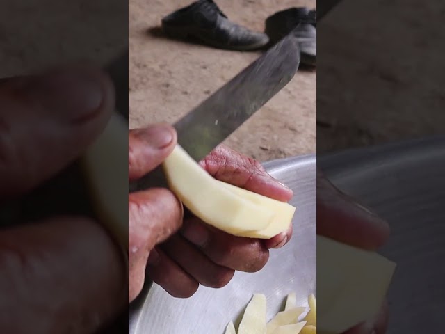 Cave Fried Fast Food | Village Life in Afghanistan