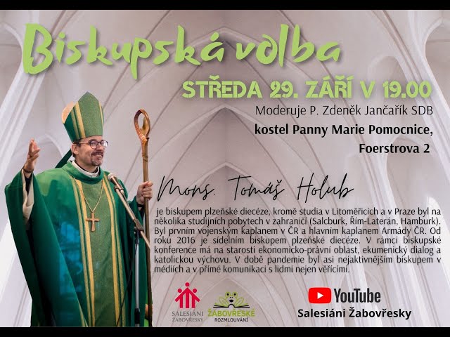 Mons. Tomáš Holub - biskup plzeňský