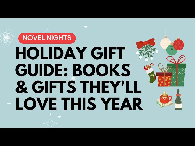 HOLIDAY Gift Guide: BOOKS and Gifts They'll LOVE This Year