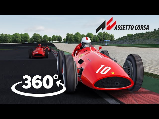 Car racing 360° Ferrari 555 F1 Onboard VR Experience