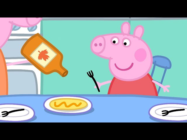 Peppa Pig Learns How To Make Pancakes! 🐷🥞 | @PeppaPigOfficial