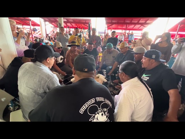 Chiniki Lake singers at Tsuu Tina #powwow #indigenous #nativeamerican