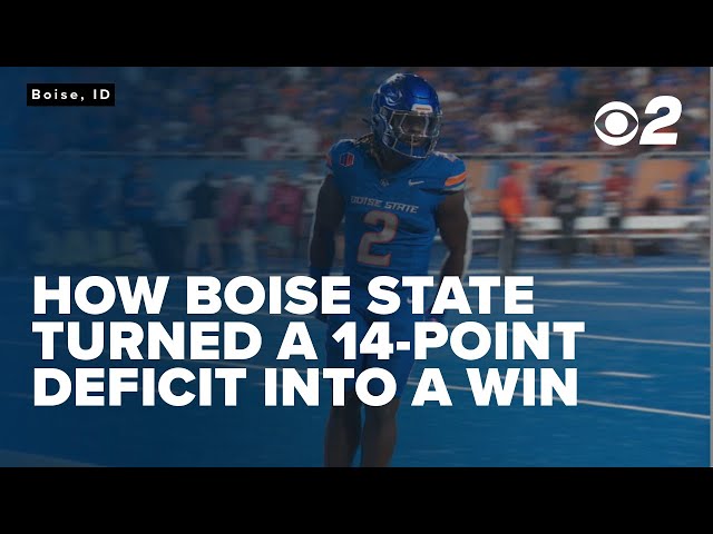 Broncos bounce back: How Boise State turned a 14-point deficit into a win