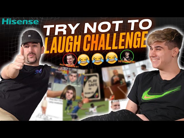 "Is It MAREK?!" | Try Not To Laugh Challenge Part 1 Presented by Hisense