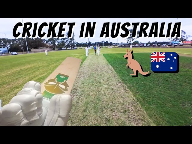 My First Cricket Game In AUSTRALIA! | GoPro POV Cricket