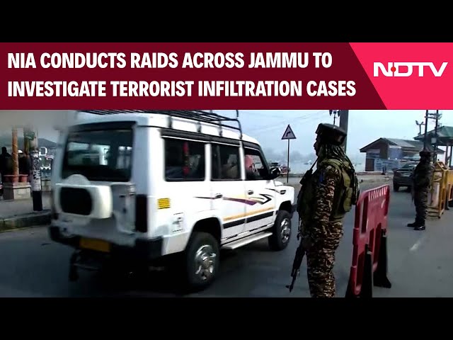 NIA Raids | NIA Raids Multiple Locations In Jammu To Probe Terror Infiltration Cases