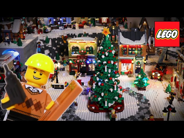 I Built an EPIC LEGO Winter Village!