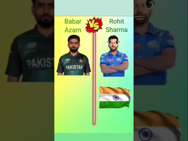 Rohit sharma vs Babar Azam❓#shorts #viral#trend