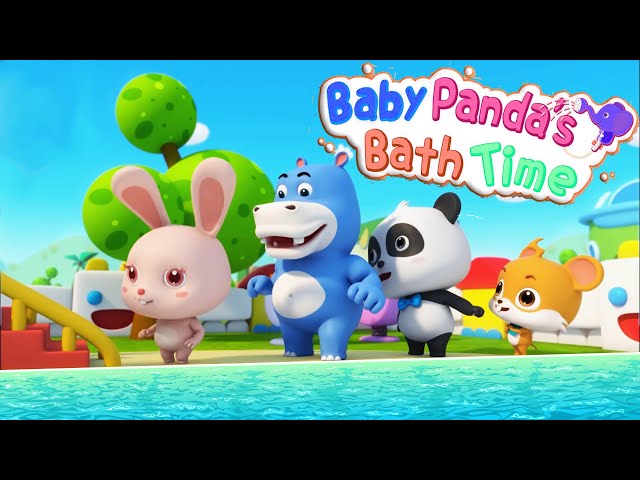 Babybus | Kids Video | Baby Panda Bath Time | Babybus Cartoon Games | Kiddly TV