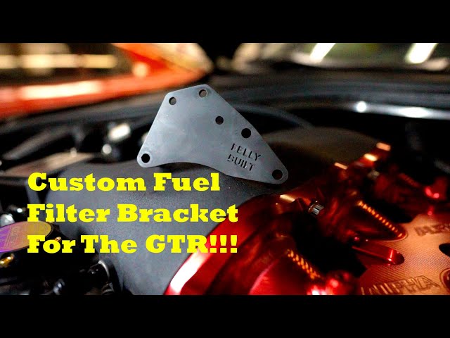 Custom Fuel Filter Bracket For The GTR!!!