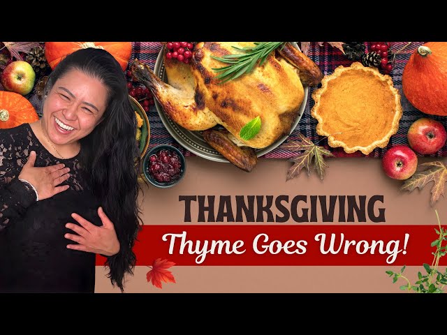 Asking Mom for Thanksgiving Thyme Goes HILARIOUSLY Wrong! [MUST WATCH]