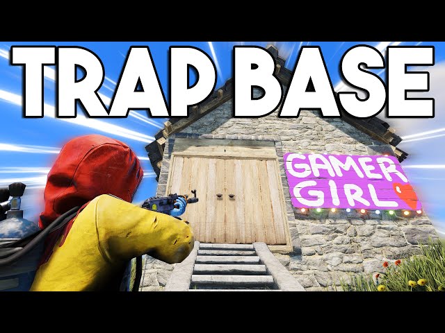 Trapping Toxic Players with a Girl Gamer - Rust