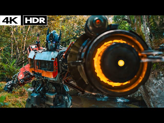 Transformers : Rise of the Beasts (2023) - Autobots Meet Maximals 4k HDR