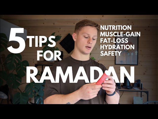 5 Nutrition Tip for Ramadan | Muscle Maintenance | Physique | Hydration | Weight Loss | Diet