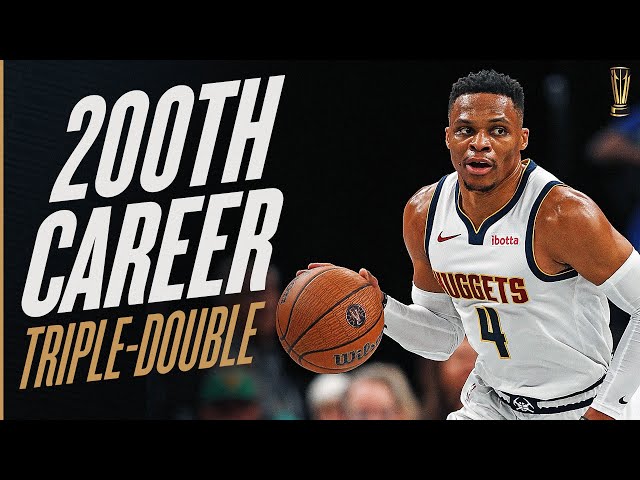 Russell Westbrook Makes NBA History With 200th Career Triple-Double 🏆 | November 19, 2024