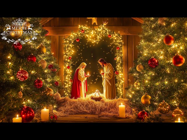 ✨ Holy Night Nativity Scene | Peaceful Christmas Music & Jingle Bells to Celebrate the Season 🎄🙏