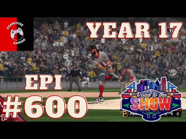 MLB 23 RTTS Starting Pitcher PS5 | 600 Episodes! | Epi 600