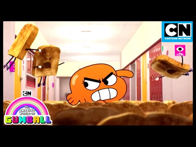 Darwin vs. the Toastie Troopers! 🍞 | Gumball | Cartoon Network