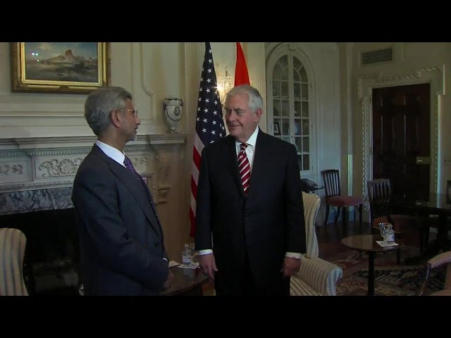 Secretary Tillerson Meets with Indian Foreign Secretary Jaishankar