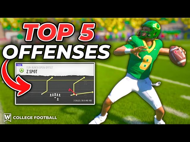 Top 5 Most Overpowered Offenses in College Football 25!