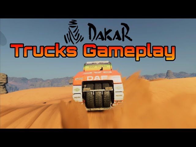 Dakar Desert Rally | Trucks Gameplay [4K HDR 60FPS]