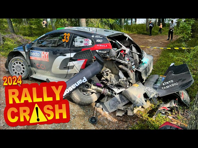 The Most INSANE rally crash & fail recap - Primera semana Agosto 2024 @chopito #rally #crash  28/24