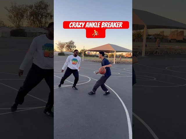 Crazy ankle breaker ⛹️ #barber #thegodof360layup #athlete #music #barbershop #hooper #basketballplay