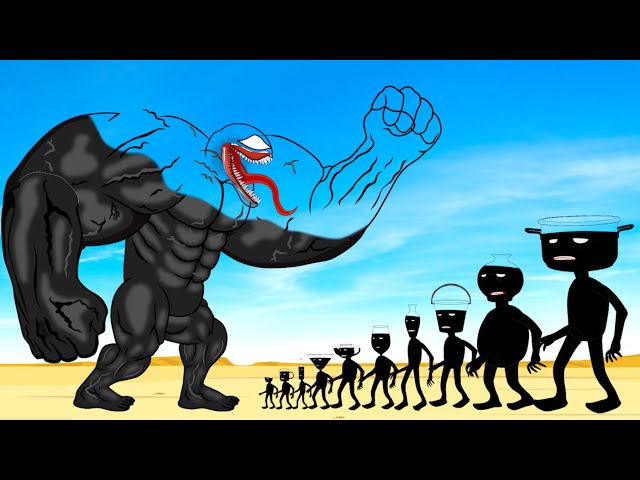 Evolution Of VENOM Vs Evolution Of MONSTER RADIATION : Returning From The Dead SECRET - FUNNY