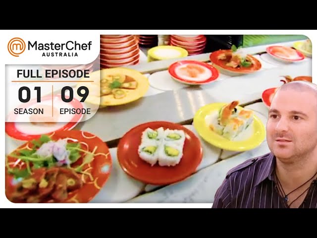 Sushi Restaurant Takeover | MasterChef Australia | S01 EP09