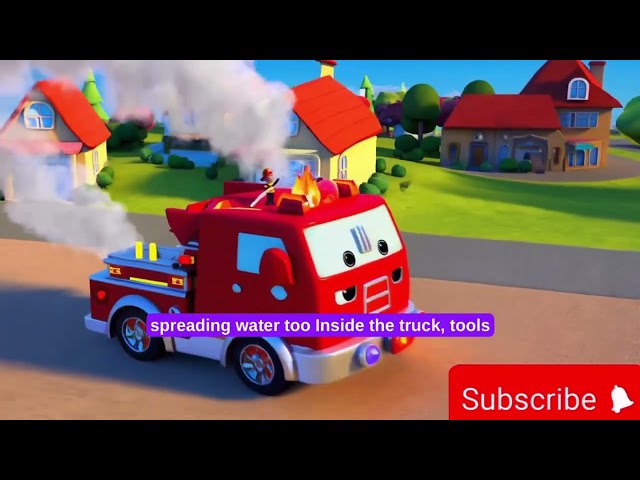 Fire Fighter Song for Kids - Awesome Fire Trucks