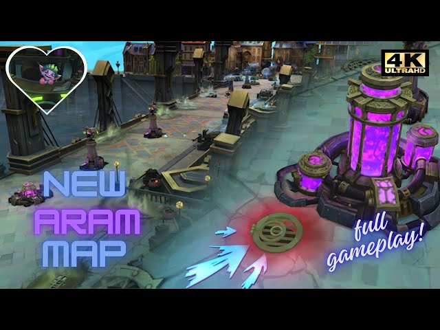 Exploring the NEW ARAM Map! Epic League of Legends Gameplay