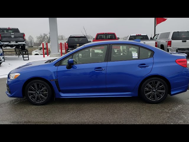 2016  SUBARU WRX AWD 6 SPEED MANUAL WR BLUE PEARL WALKAROUND SOLD! 9828