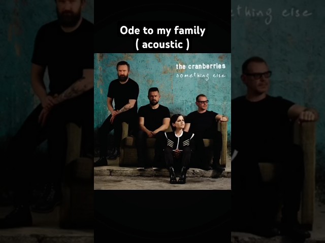 Ode to my family-the cranberries ( acoustic ) #shorts #acoustic