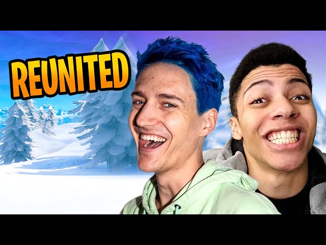 Ninja & @Myth_YT Fortnite Reunion?!