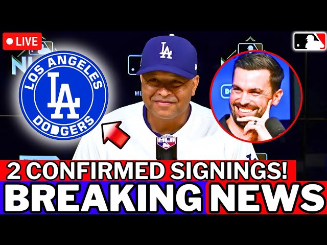 MLB URGENT! DODGERS CONFIRM 2 SIGNINGS! DEAL DONE! LOS ANGELES DODGERS NEWS