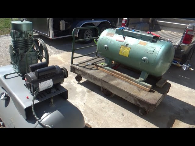 Air compressor tank replacement