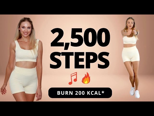 2,500 Steps In 20 Min | Up To The Beat Low Impact Walking Workout