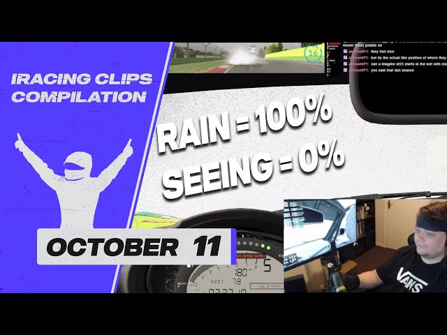 October 11 | iRacing Clips Compilation