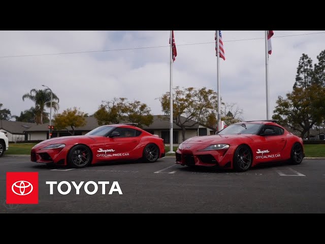 Supra: Pace Car Transport to Las Vegas Speedway | Toyota