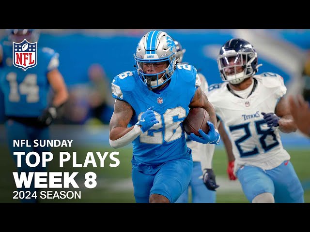 Top Plays From Sunday | NFL 2024 Season Week 8